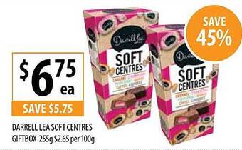 Supabarn Darrell lea soft centres giftbox offer