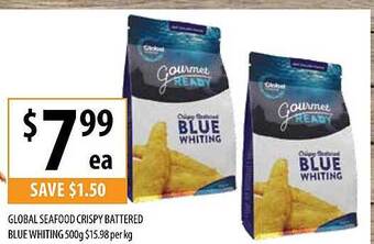Supabarn Global seafood crispy battered blue whiting offer