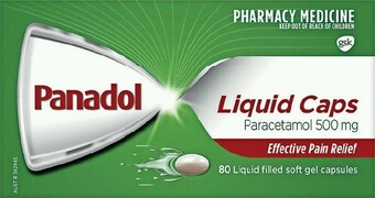 Panadol 80 liquid capsules