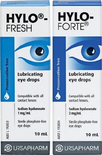 Soul Pattinson Chemist Hylo-fresh or hylo-forte lubricating eye drops 10ml offer