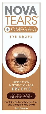 Pharmacist Advice Novatears +omega-3 eye drops 3ml offer