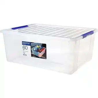 BIG W Sistema storage organiser 60l - clear offer