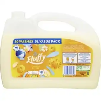 BIG W Fluffy fabric softener varieties 5-litre offer