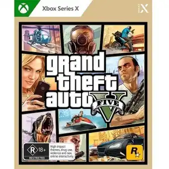 BIG W Xbox grand theft auto v offer