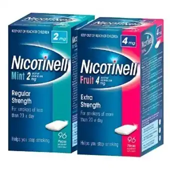 Pharmacist Advice 20% off nicotinell selected products offer
