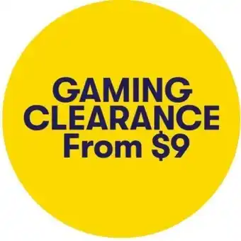 BIG W Gaming clearance offer
