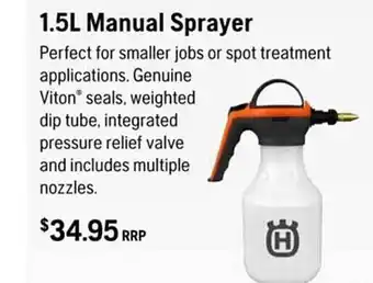 1.5l manual sprayer