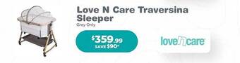 Baby Kingdom Love n care traversina sleeper offer
