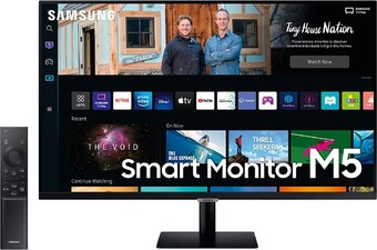 Officeworks Samsung 27" m5 smart monitor offer
