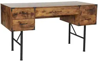 Officeworks Otto gothenberg 5 drawer industrial desk offer