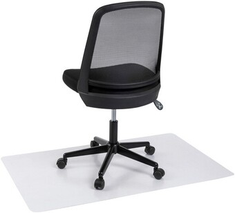 Officeworks Keji rectangle chair mat 750 x 1200mm offer