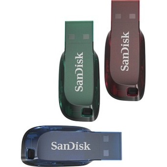 Officeworks Sandisk 3 pack 32gb cruzer blade usb flash drives offer