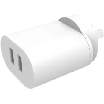 Officeworks Keji dual-port wall charger offer