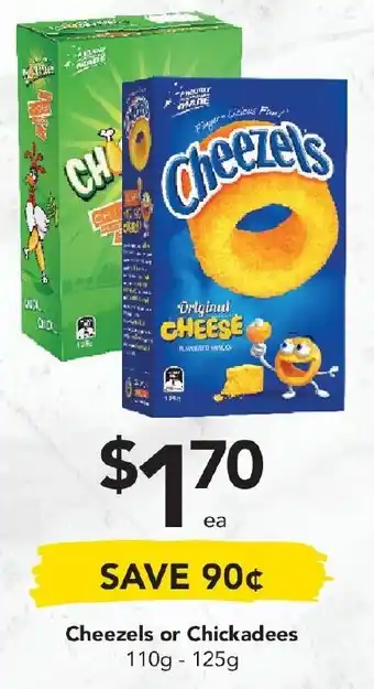 Drakes Cheezels or Chikadees offer