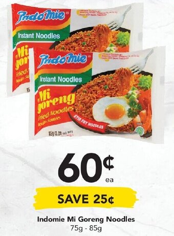 Drakes Indomie Mi Goreng Noodles 75g-85g offer