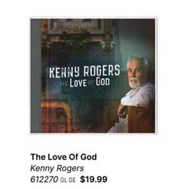 Koorong The love of god kenny rogers offer