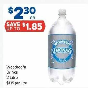Woodroofe drinks