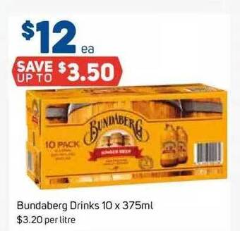Foodland Bundaberg drinks offer