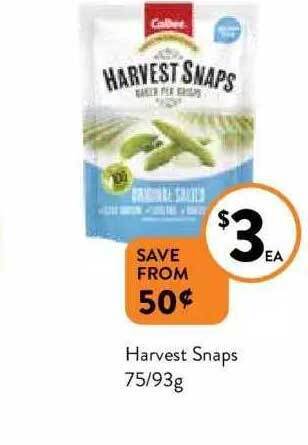 Foodworks Harvest snaps offer