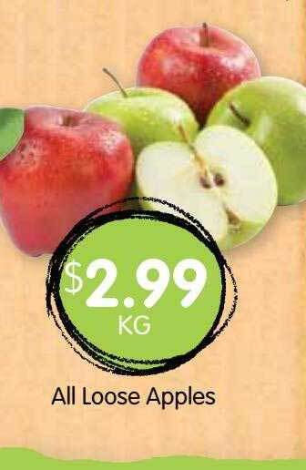 Spudshed All loose apples offer