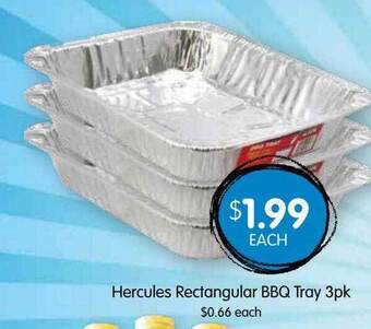 Spudshed Hercules rectangular bbq tray offer