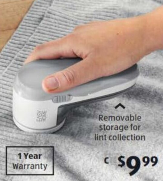 Rechargeable Lint Shaver offer at ALDI