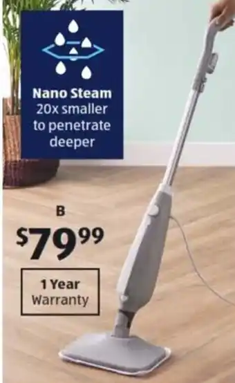 ALDI Nano Steam Mop offer
