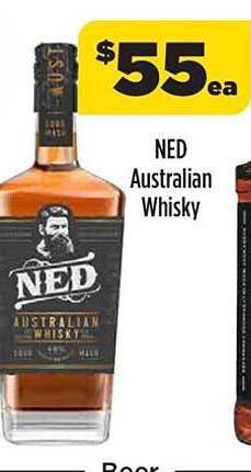 Liquorland Ned australian whisky offer