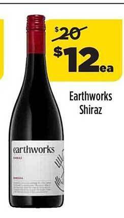Liquorland Earthworks shiraz offer