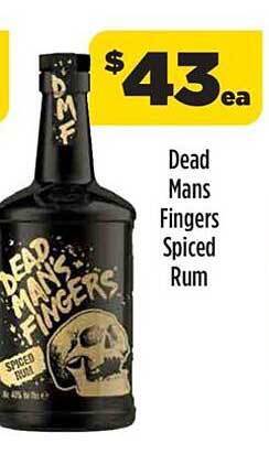 Dead mans fingers spiced rum