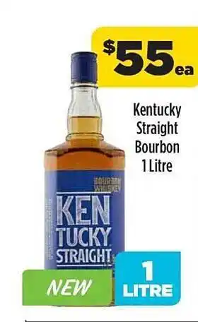 Liquorland Kentucky straight bourbon 1 litre offer