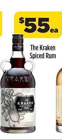 Liquorland The kraken spiced rum offer