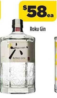 Liquorland Roku gin offer