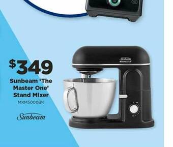 Sunbeam the master one stand mixer