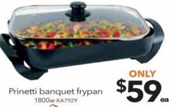 Cheap as Chips Prinetti Banquet Frypan offer