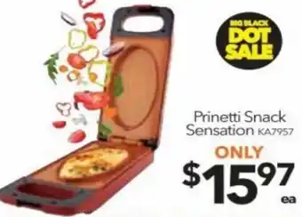 Cheap as Chips Prinetti Snack Sensation offer
