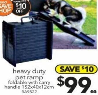 Cheap as Chips Heavy Duty Pet Ramp 152x40x12cm offer