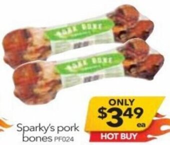 Cheap as Chips Sparky's Pork Bones offer