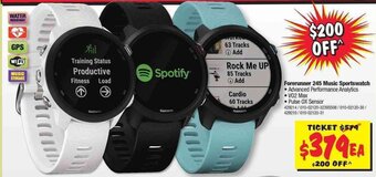 JB Hi-Fi Forerunner 245 Music Sportswatch offer