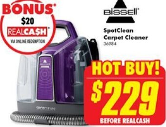 The Good Guys SpotClean Carpet Cleaner offer
