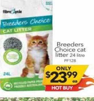 Cheap as Chips Breeders choice cat litter 24 litre offer