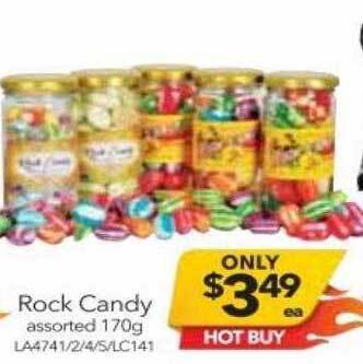 Cheap as Chips Rock candy offer