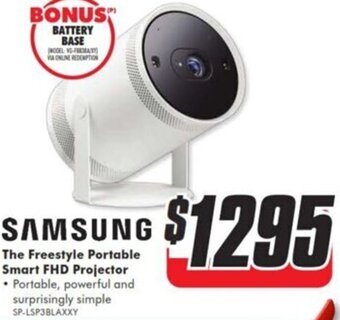 The Good Guys Samsung The Freestyle Portable Smart FHD Projector offer