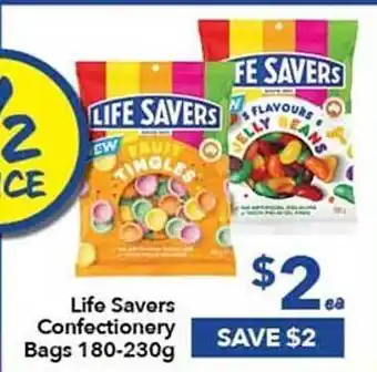 Ritchies Life savers confectionery bags 180-230 g offer
