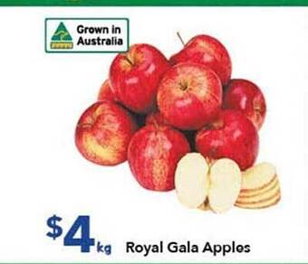 Ritchies Royal gala apples offer