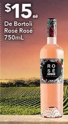 Ritchies De bortoli rosé rosé 750ml offer