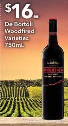 Ritchies De bortoli woodfired varieties 750ml offer