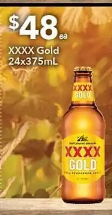 Ritchies Xxxx gold 24 x 375ml offer