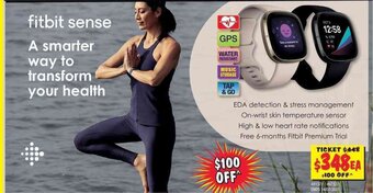 JB Hi-Fi Fitbit Sense offer