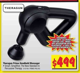 JB Hi-Fi Theragun Prime Handheld Massager offer